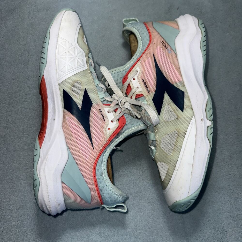 Diadora Speed Blushield Fly 4 Shoes Womens 7 Retro Striped Tennis Sneakers